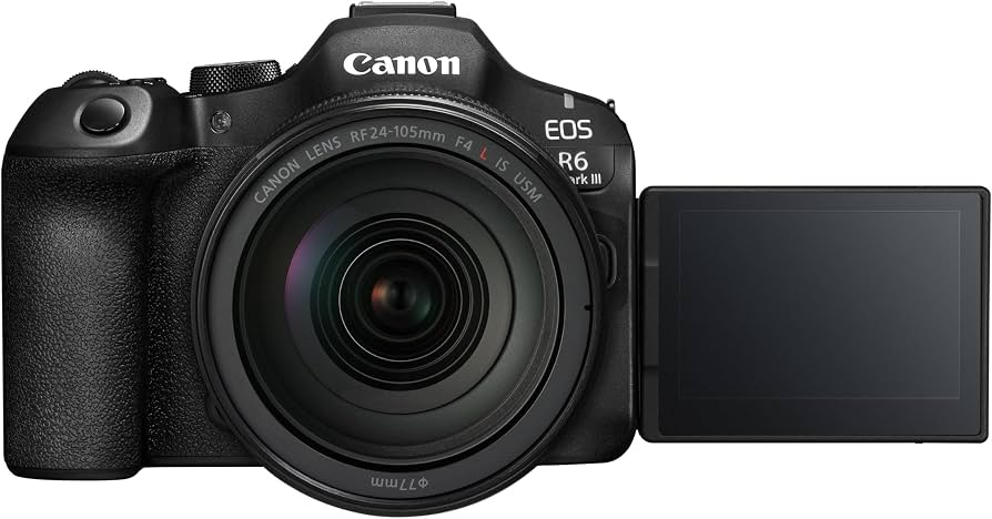 Canon R6 Mark III with RF lens